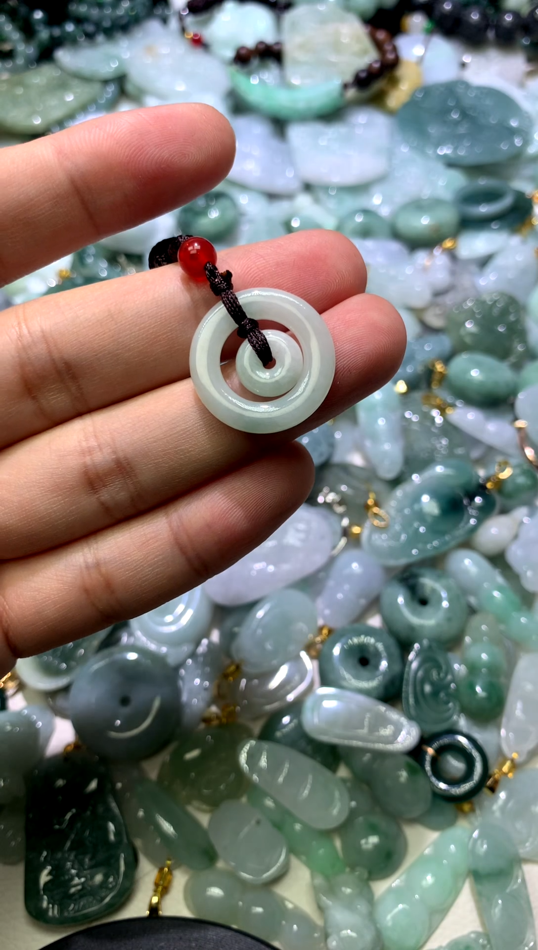 吊坠(不含链)未镶嵌翡翠1