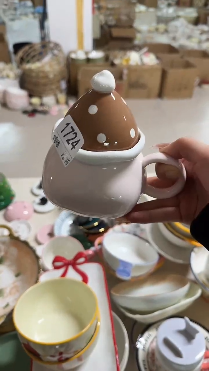 陶瓷手柄款微瑕四单包邮1724