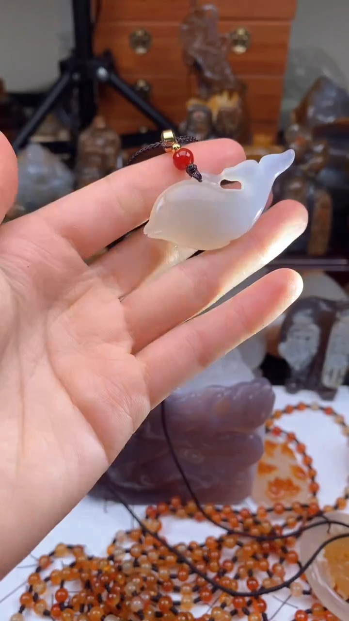 【闪购商品】玛瑙/玉髓颈饰未镶嵌AA