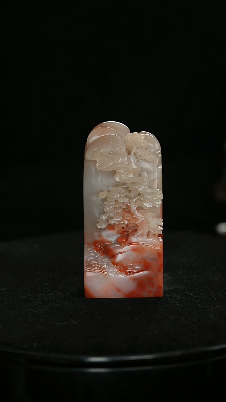 【闪购商品】寿山石高山水冻山水雕