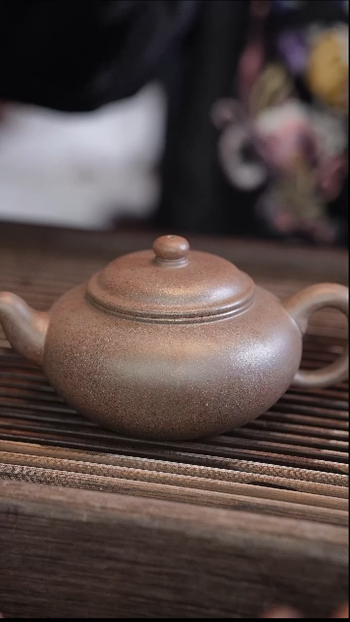 茶壶紫砂闲****尘宽口   