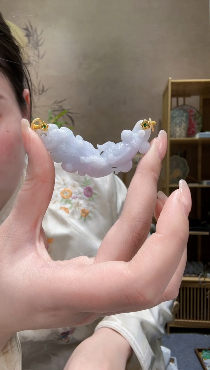 【闪购商品】翡翠颈饰未镶嵌吊坠