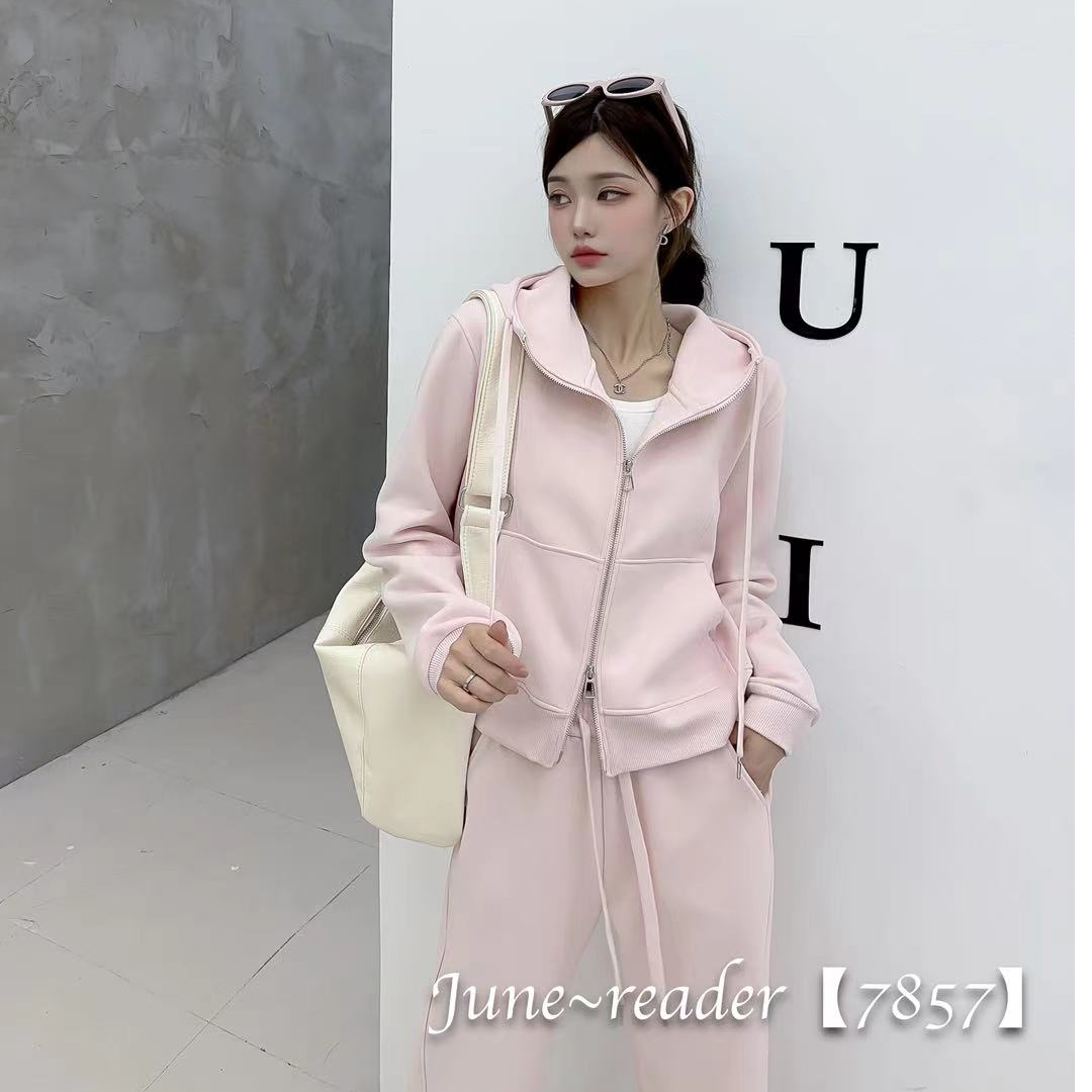 2025春季新款卫衣套装韩国限定订制版7857