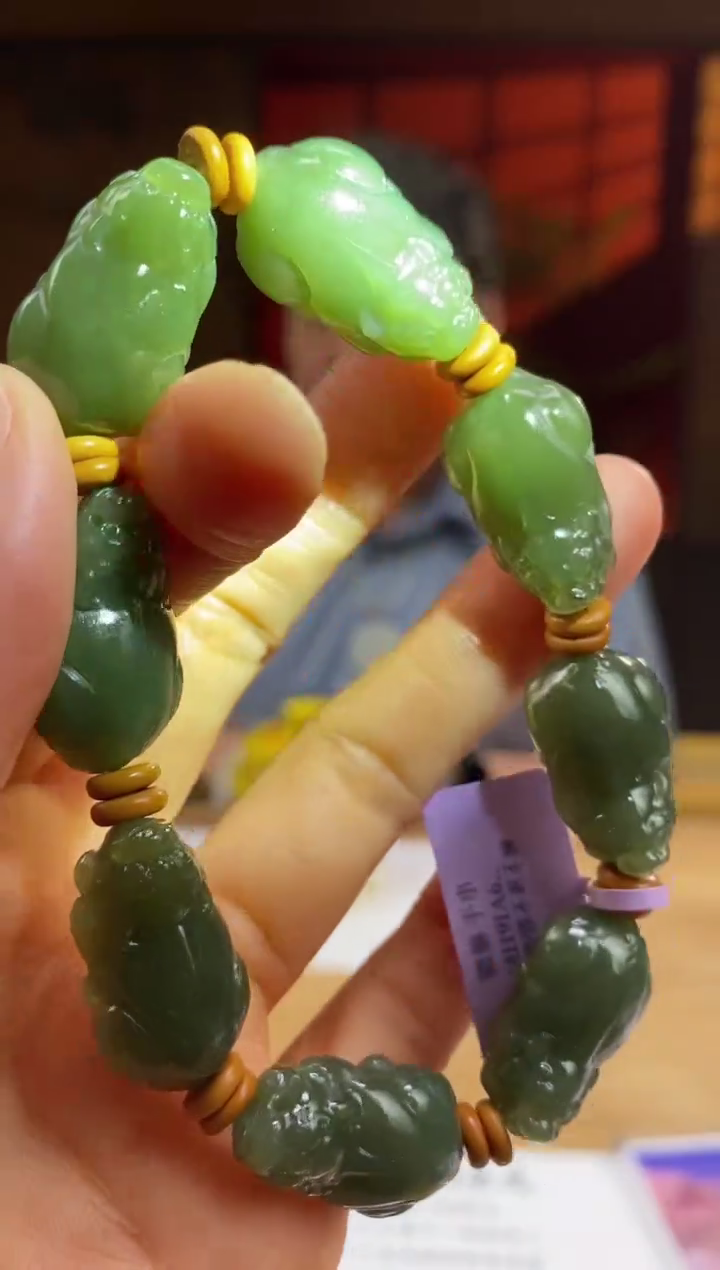 和田玉未镶嵌颈饰d521