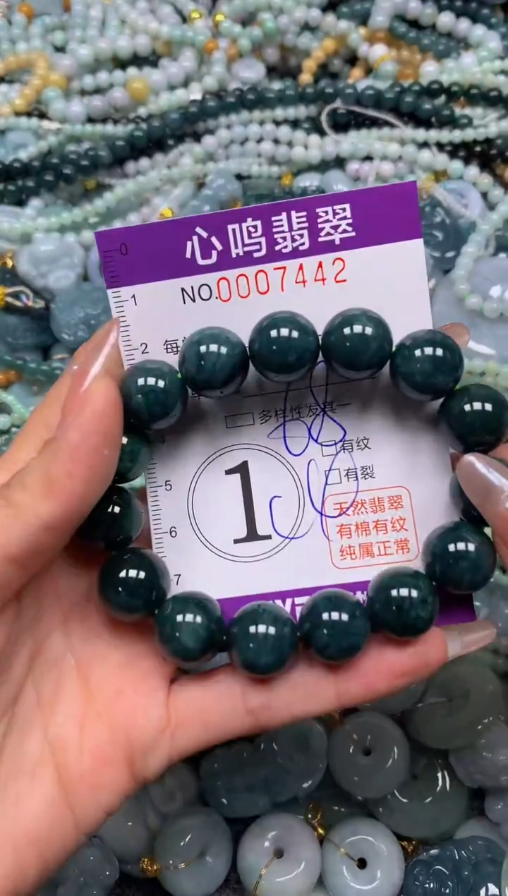 颈饰未镶嵌翡翠闪购007442