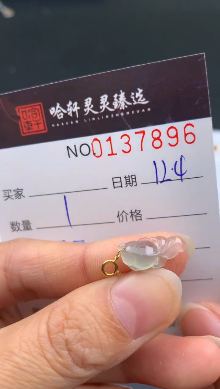 吊坠(不含链)未镶嵌翡翠 哈轩  挂件1