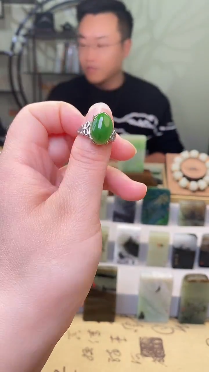 【闪购商品】和田玉戒指未镶嵌36