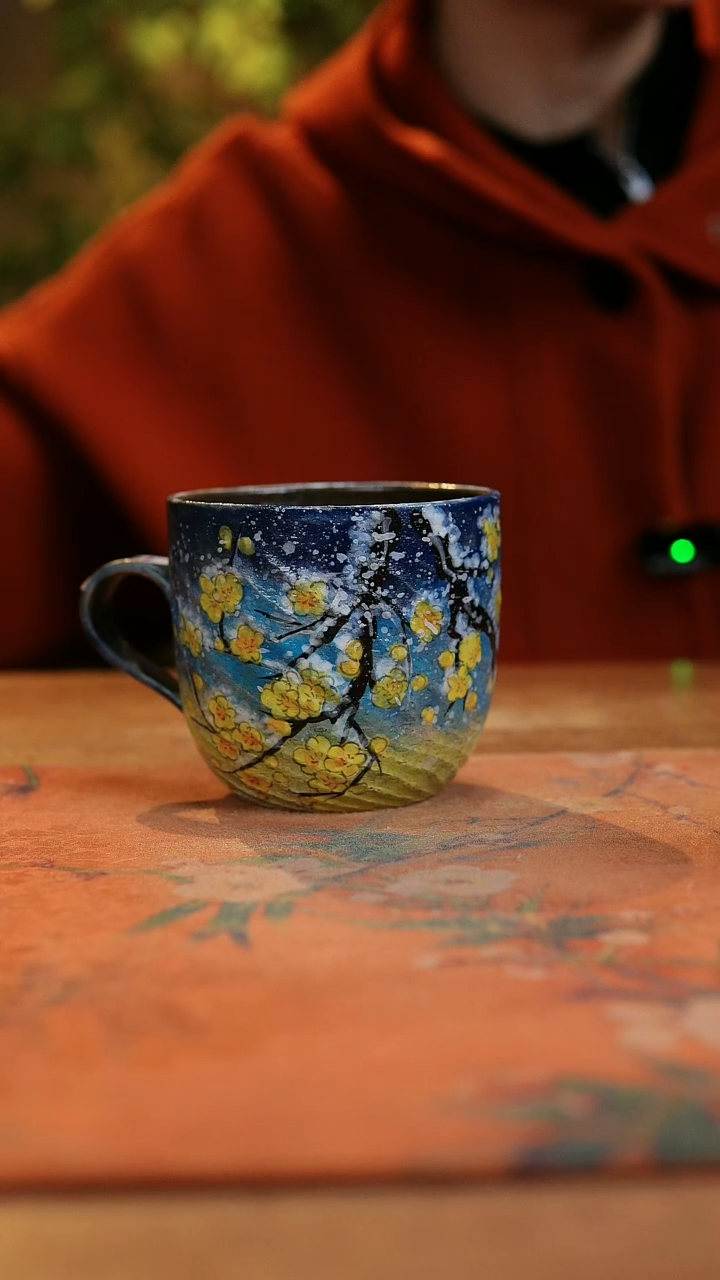 【闪购商品】瓷片1026景德镇手工手绘釉下彩高温瓷