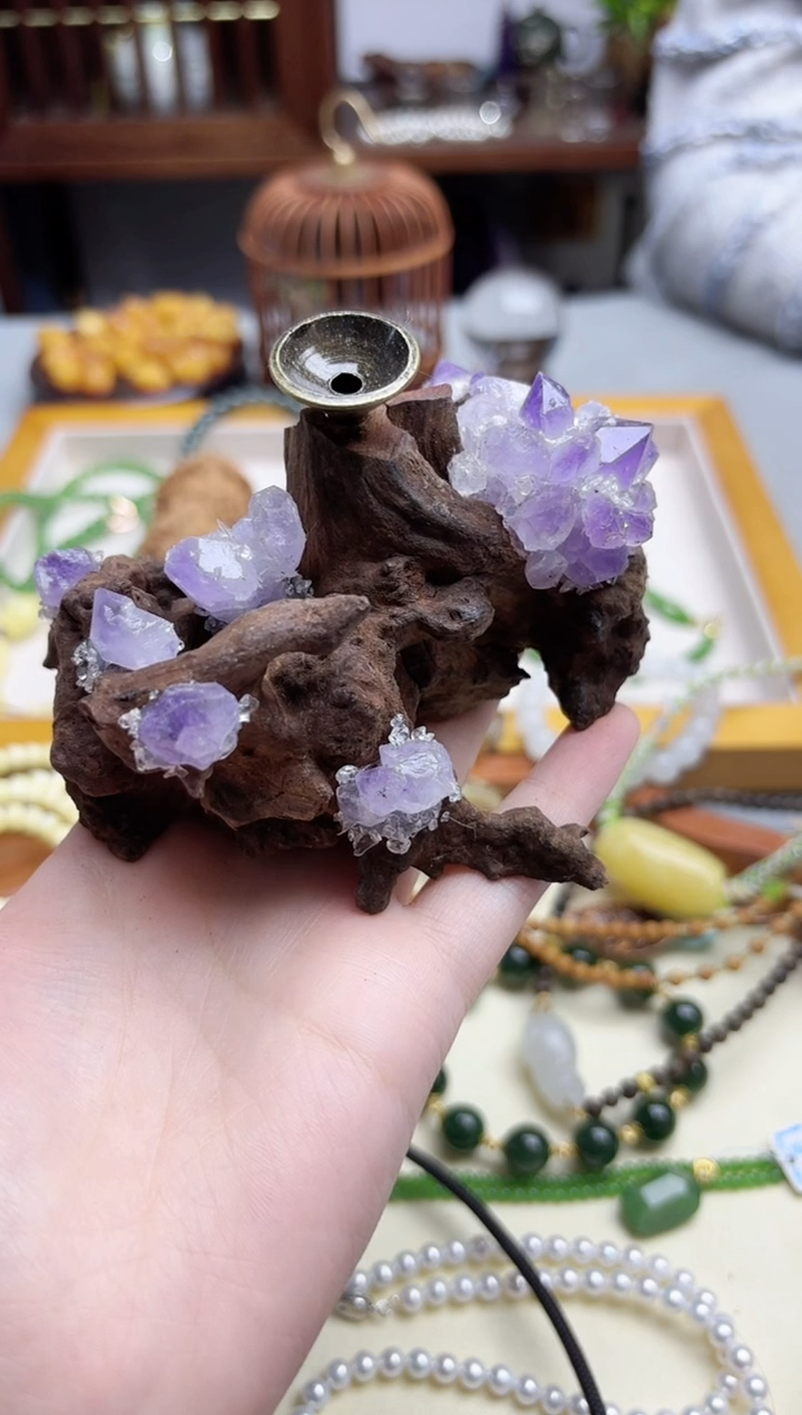 未镶嵌车挂水晶水晶摆件GW