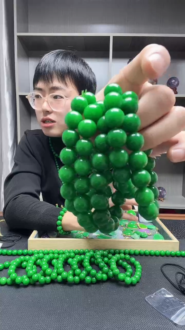 未镶嵌手链翡翠手链