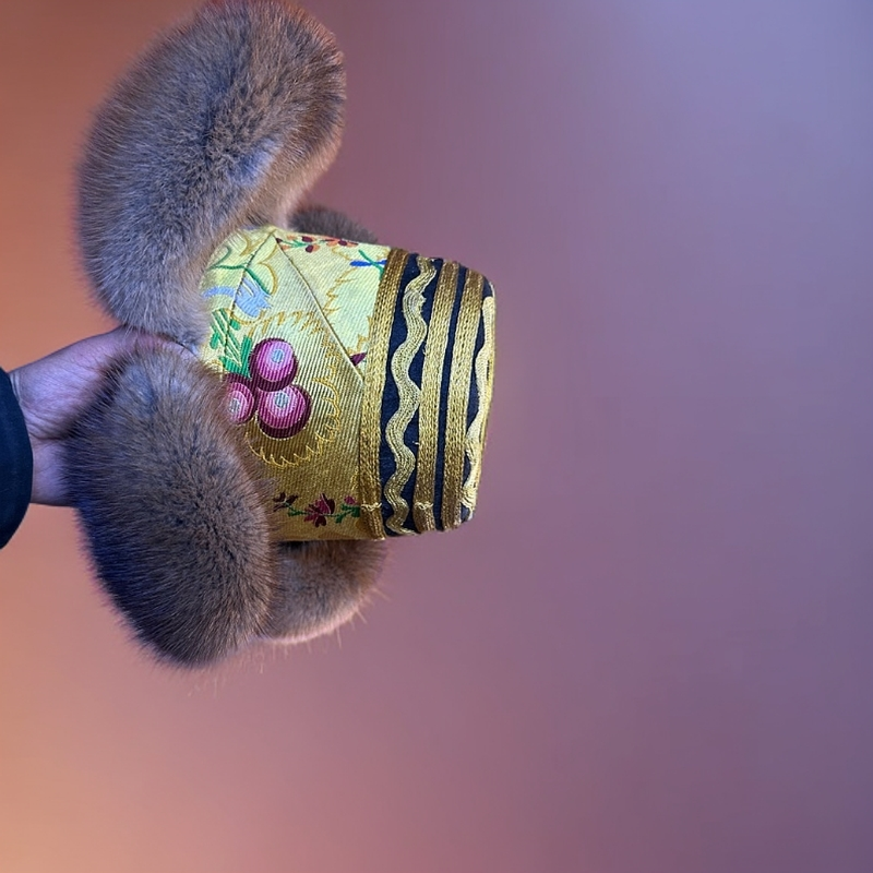 男士西藏金丝帽子（普通）