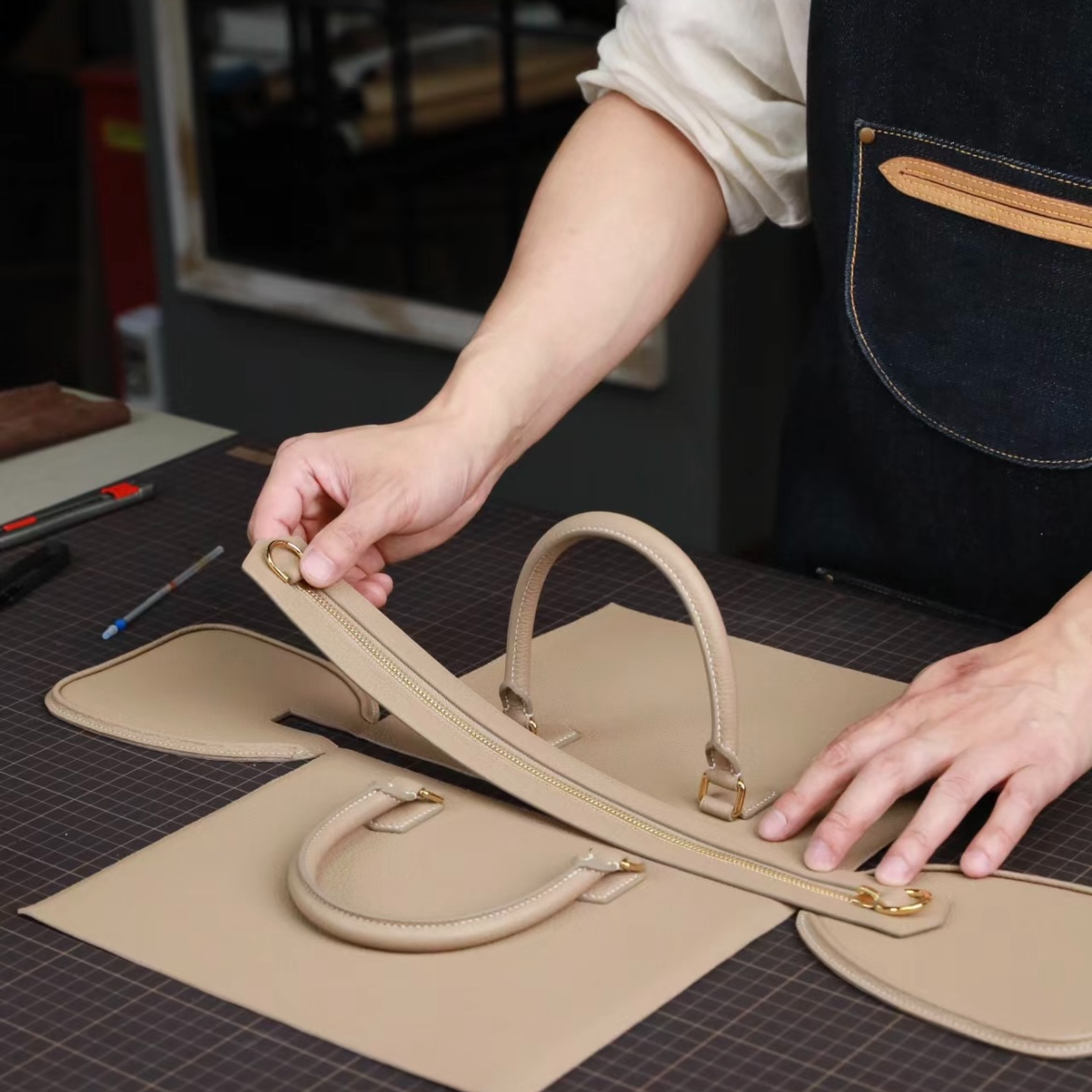 TOLEX手工打造时尚真皮女包145