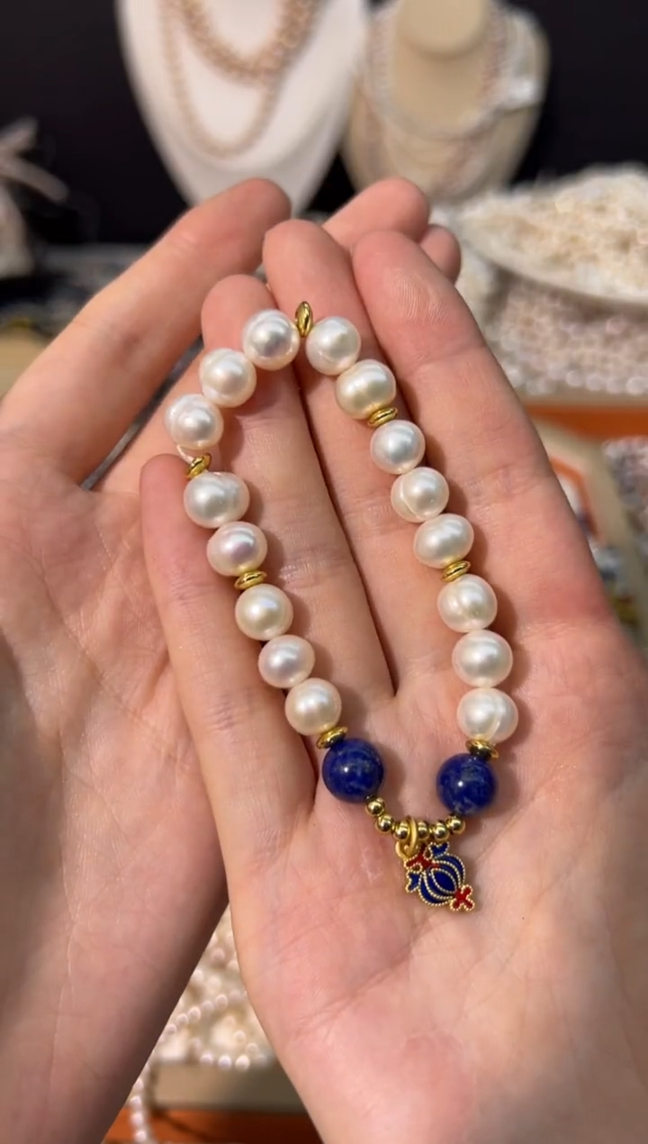 【闪购商品】淡水珍珠23未镶嵌diy珍珠手链