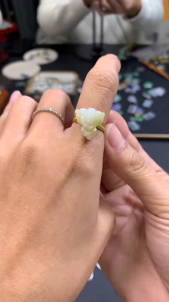 颈饰未镶嵌翡翠18240