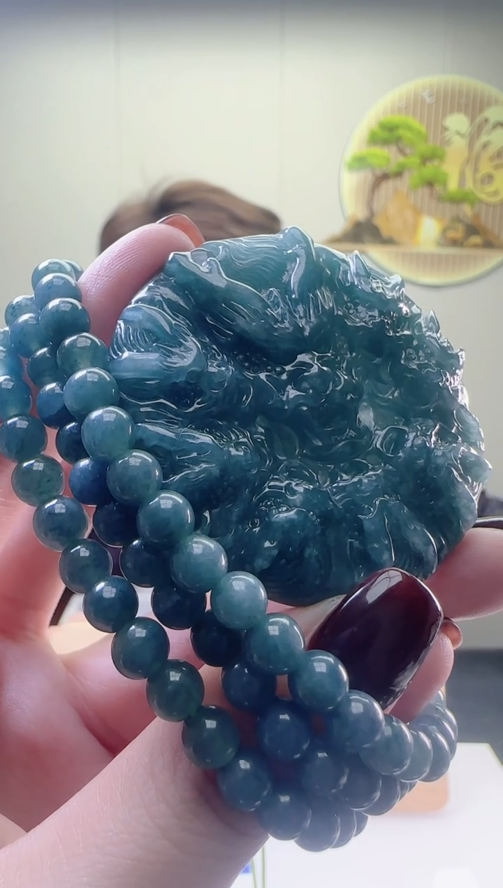 颈饰未镶嵌翡翠多样性随机发其一