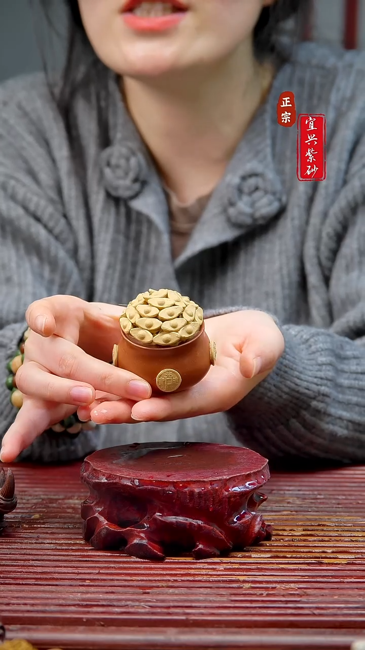 紫砂茶宠宜兴紫砂茶宠摆件