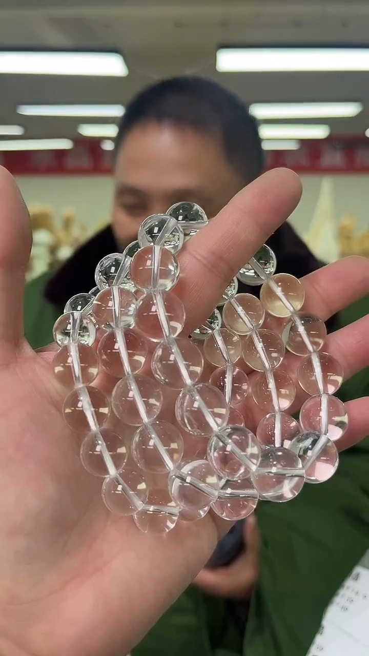 【闪购商品】水晶手链未镶嵌天然手串多样性发一14mm