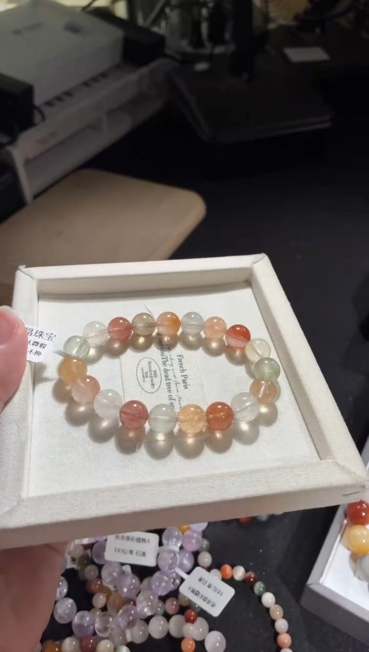 未镶嵌手链水晶163号多样性发一BB10+