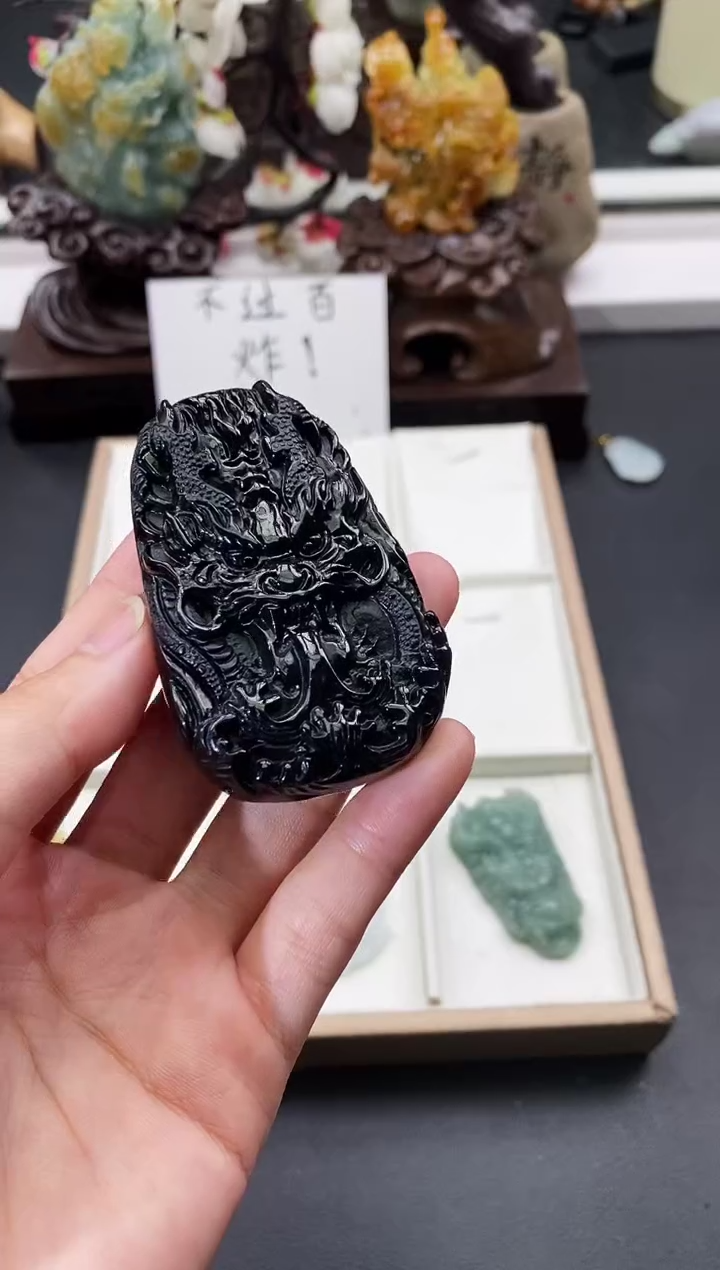 颈饰未镶嵌翡翠天然缅甸A货翡翠