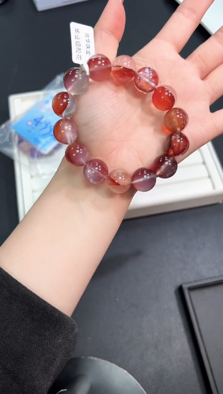 【闪购商品】水晶手串未镶嵌39o多样性发其一/1条15mm默认微瑕