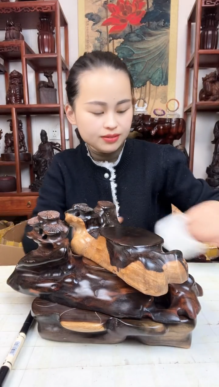 【闪购商品】木臻宝工艺随行底座