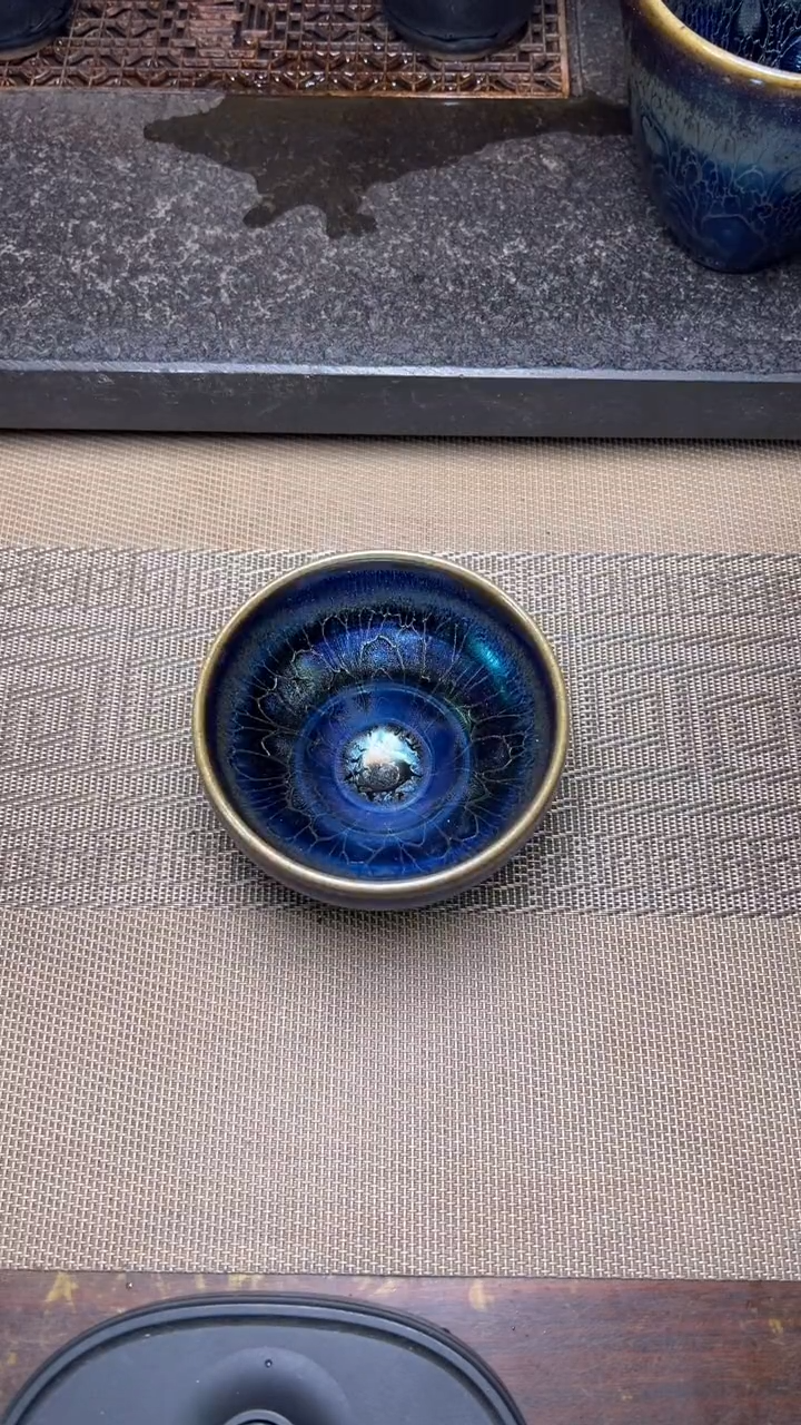 【闪购商品】茶盏名家云飞建盏（带证书礼盒）6
