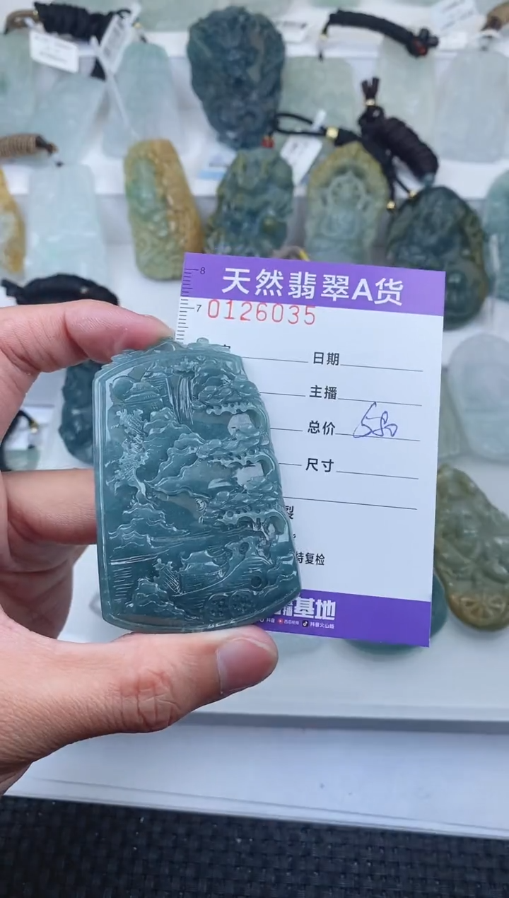 【闪购商品】翡翠颈饰未镶嵌        035