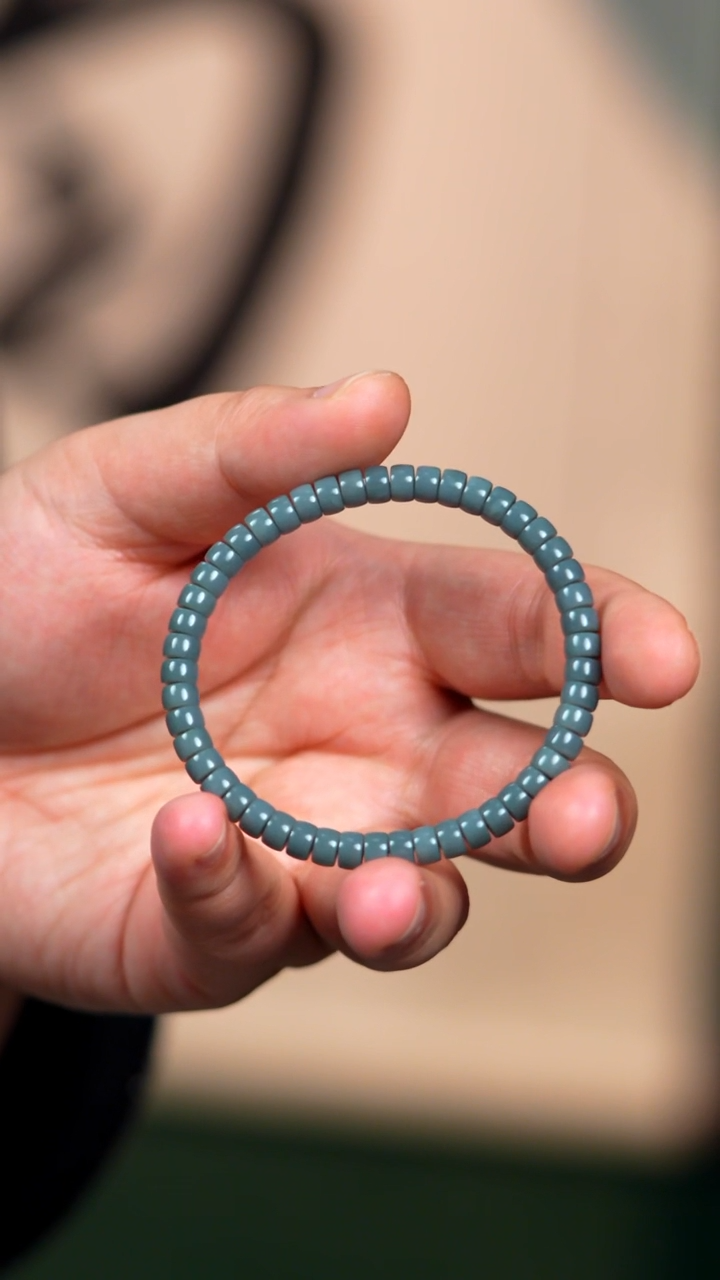 未镶嵌手链和田玉x*e6mm夹层