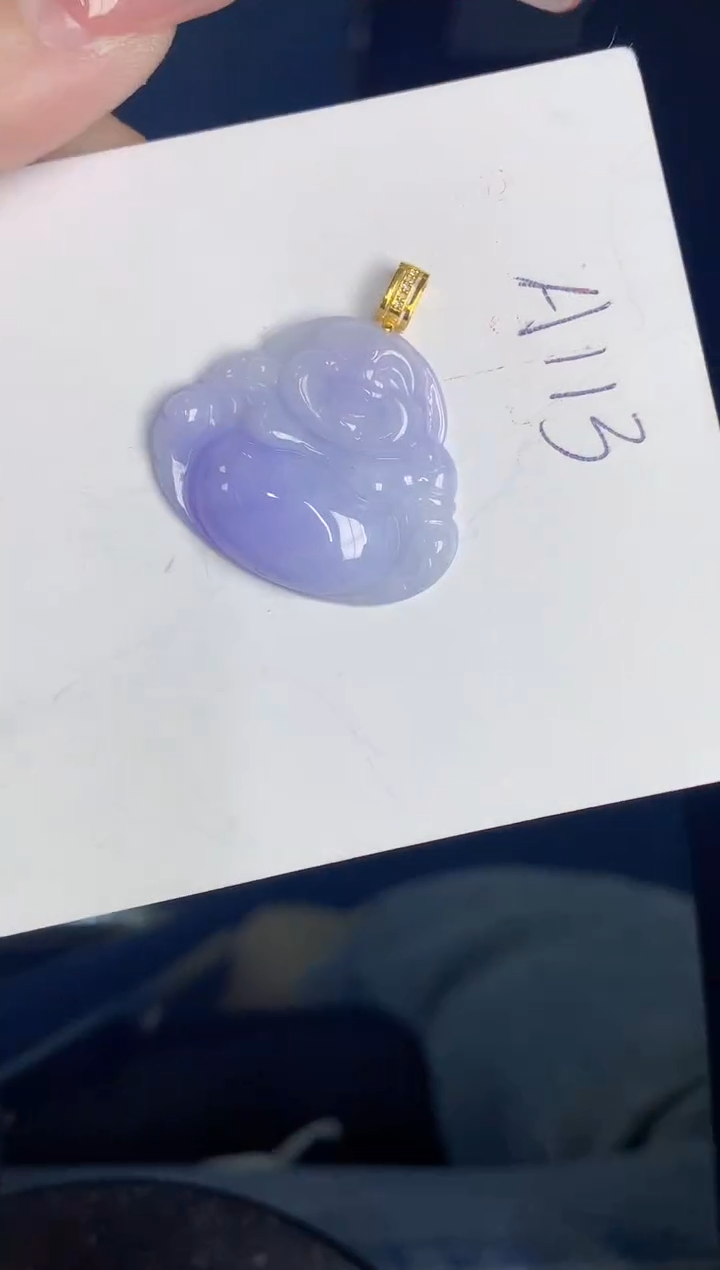 【闪购商品】翡翠颈饰18K金镶嵌000000000