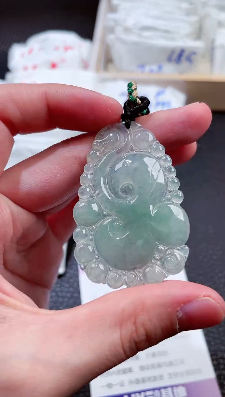 【闪购商品】翡翠未镶嵌颈饰00003560