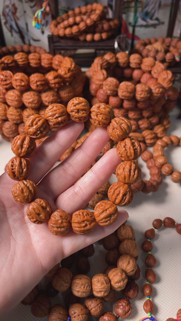 【闪购商品】文玩核桃手串小核桃