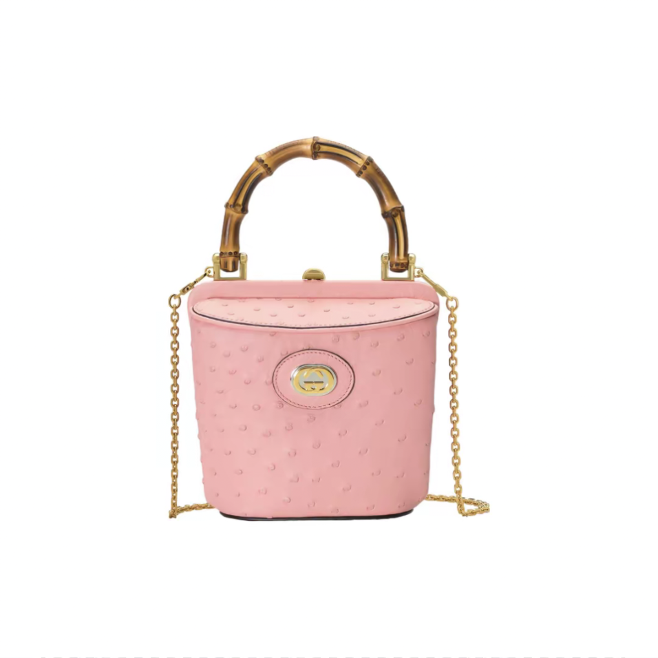 99新 GUCCI/古驰 99新 古驰 安洁利严选竹节包/BK0130653 手提包
