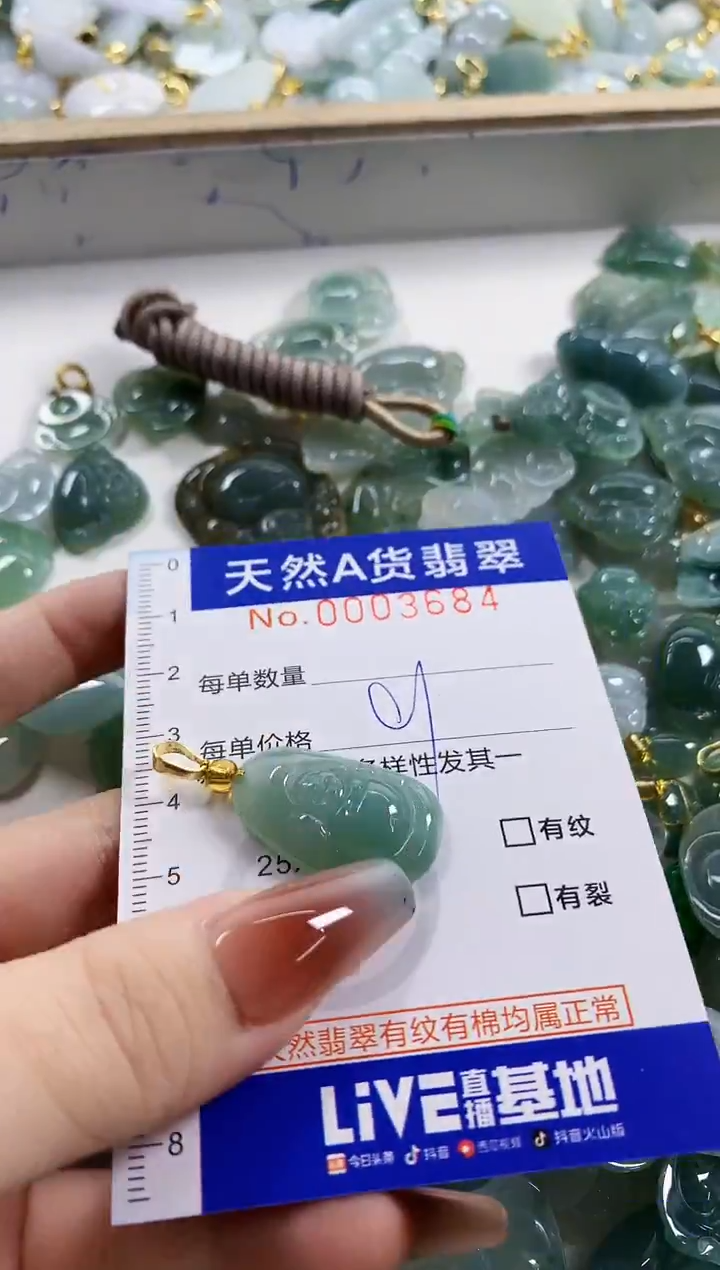 颈饰未镶嵌翡翠贤天然A货翡翠