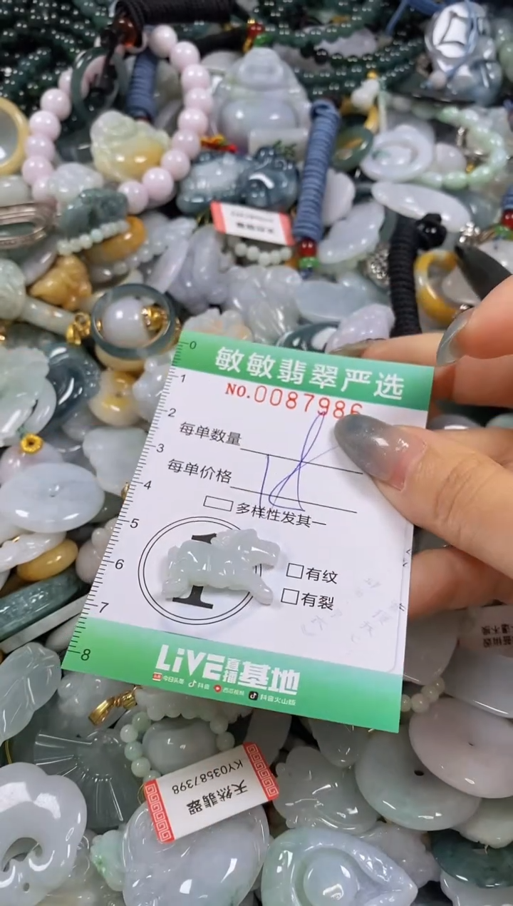 【闪购商品】翡翠颈饰未镶嵌闪购0087986