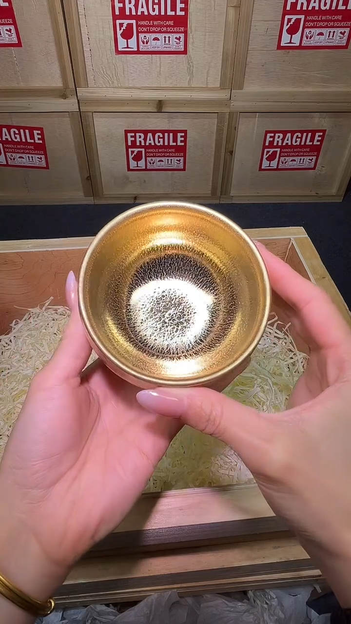 茶盏茶盏主人杯金麒麟