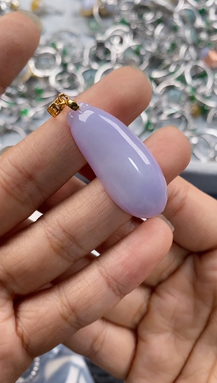 银S925镶嵌戒指翡翠222----4