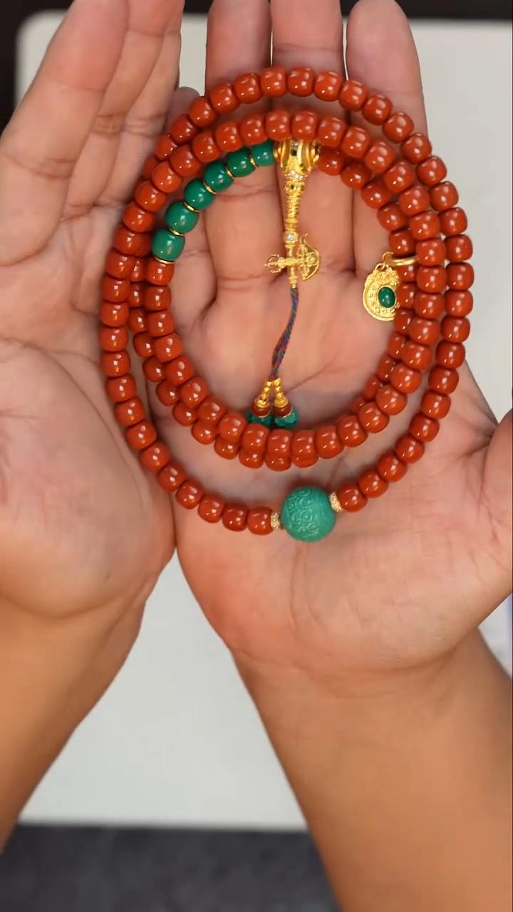 【闪购商品】南红玛瑙脖挂未镶嵌南红脖挂