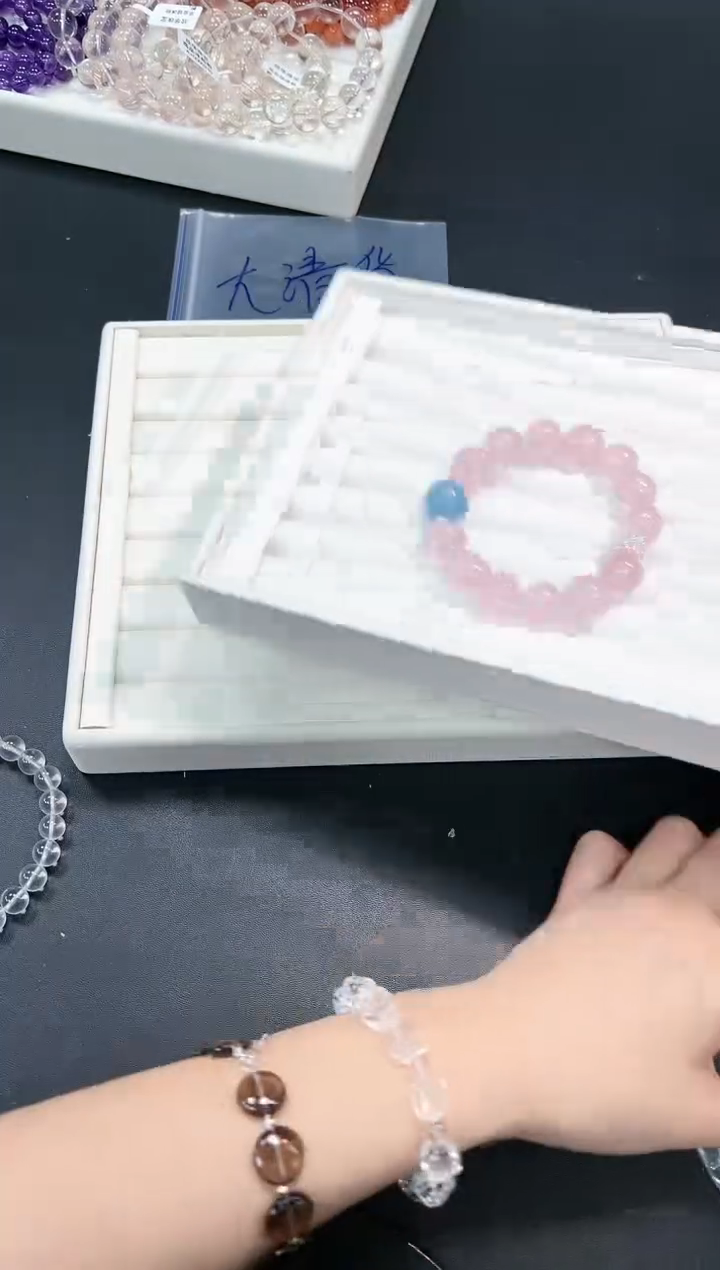 【闪购商品】水晶手串未镶嵌11c多样性发其一/1条默认微瑕