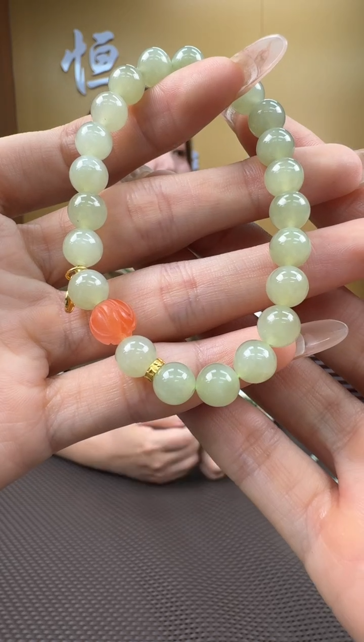 【闪购商品】和田玉手串未镶嵌7-8多样性，发一