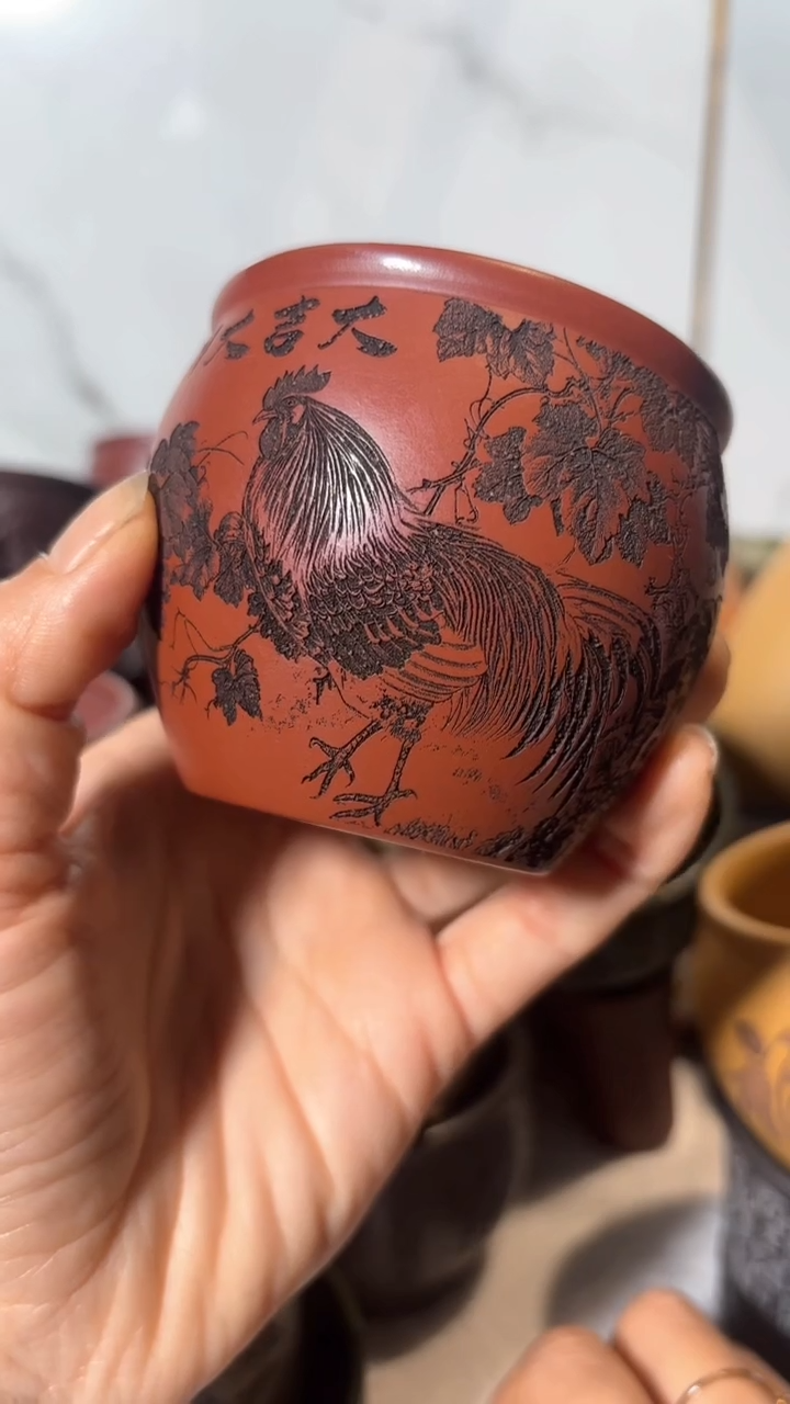 【闪购商品】紫砂茶杯紫砂主人杯放漏