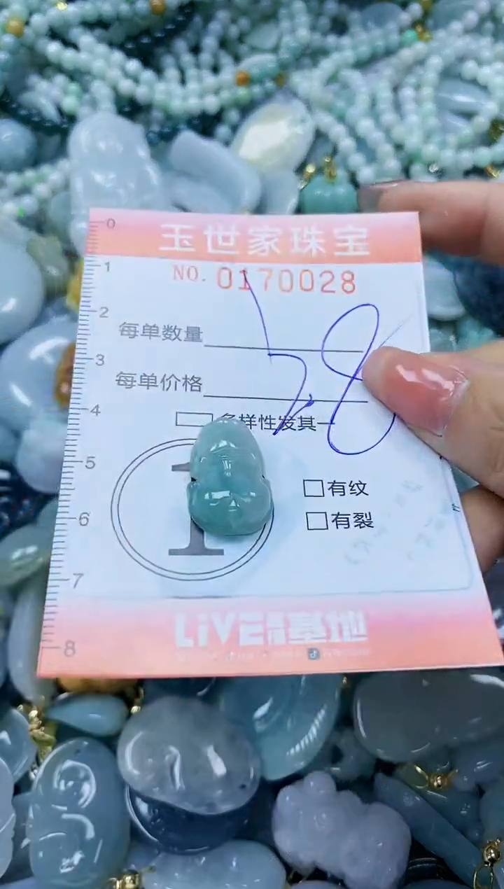 【闪购商品】翡翠颈饰未镶嵌闪购0170028