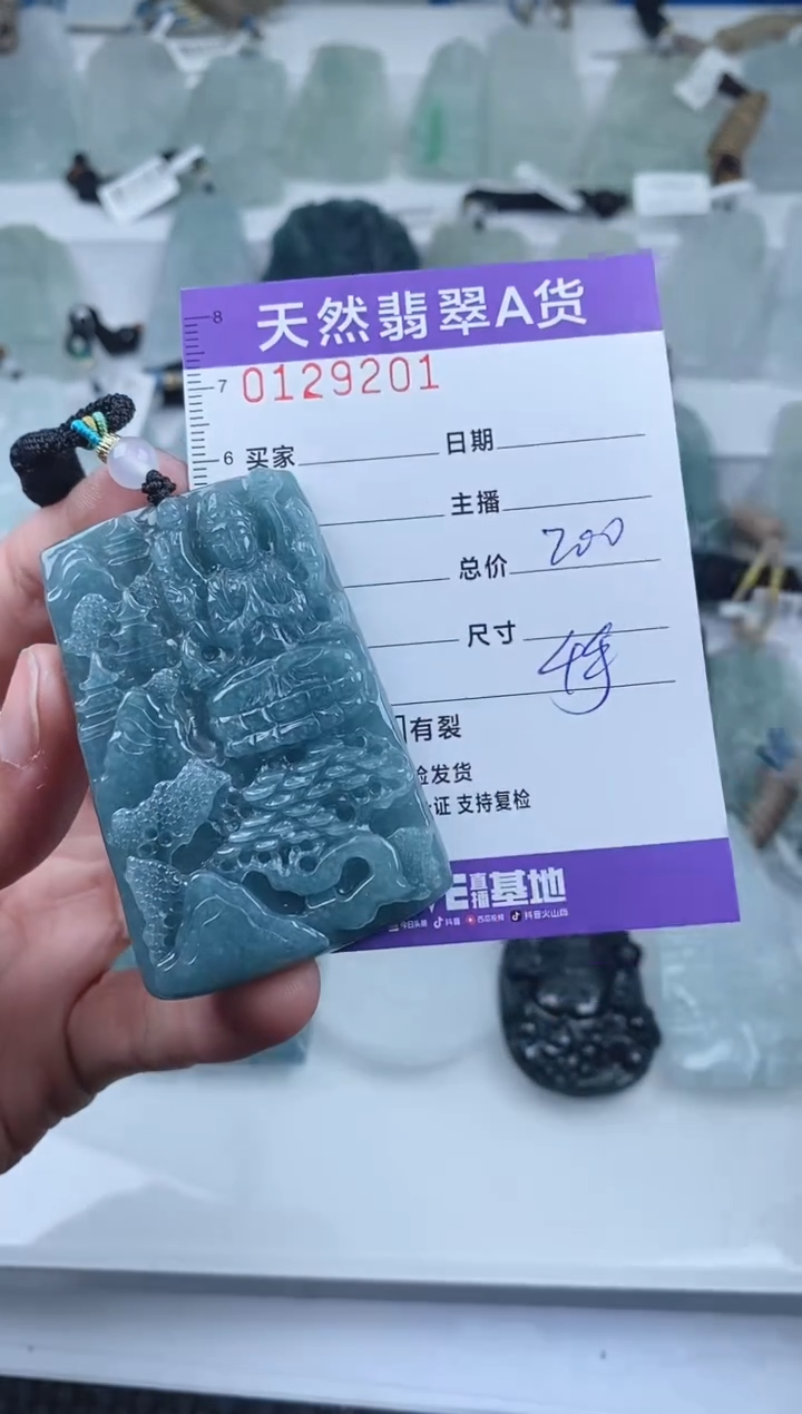 【闪购商品】翡翠颈饰未镶嵌        201