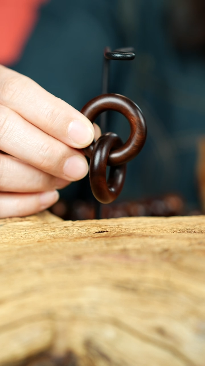 【闪购商品】木雷击枣木雷心料小圈