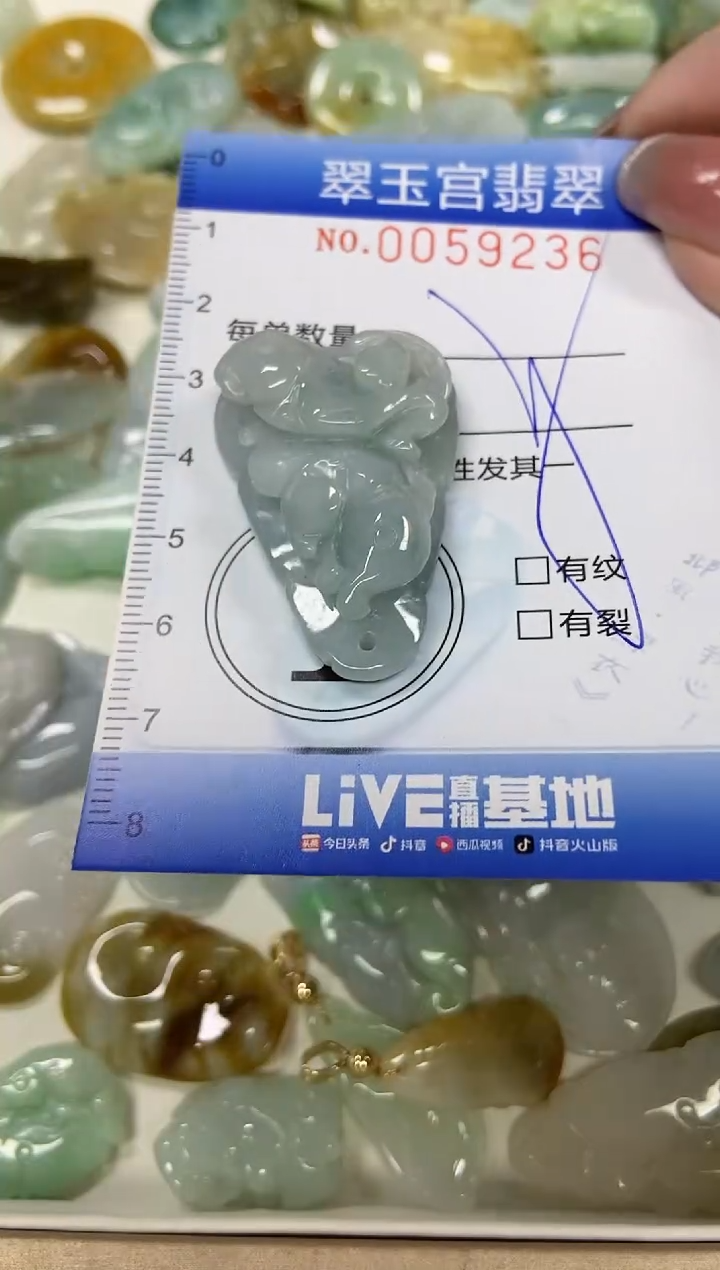 【闪购商品】翡翠颈饰未镶嵌闪购0059236