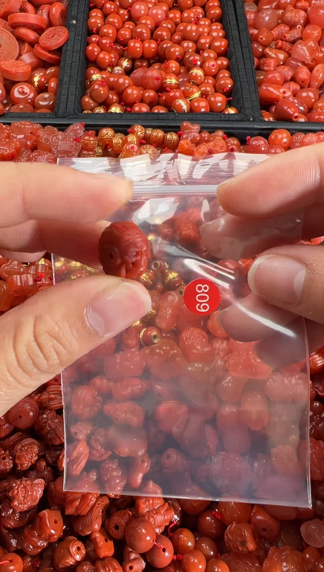 【闪购商品】南红玛瑙颈饰未镶嵌1
