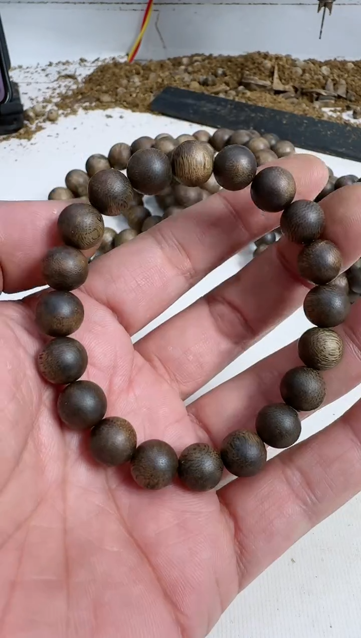 【闪购商品】沉香手串乌身1.0规格单圈9克