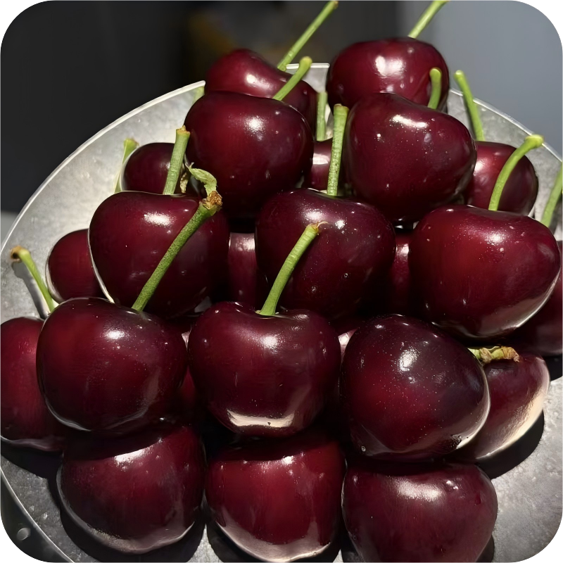 4JD智利空运车厘子脆甜多汁现货直发内附果径卡800g【MF】