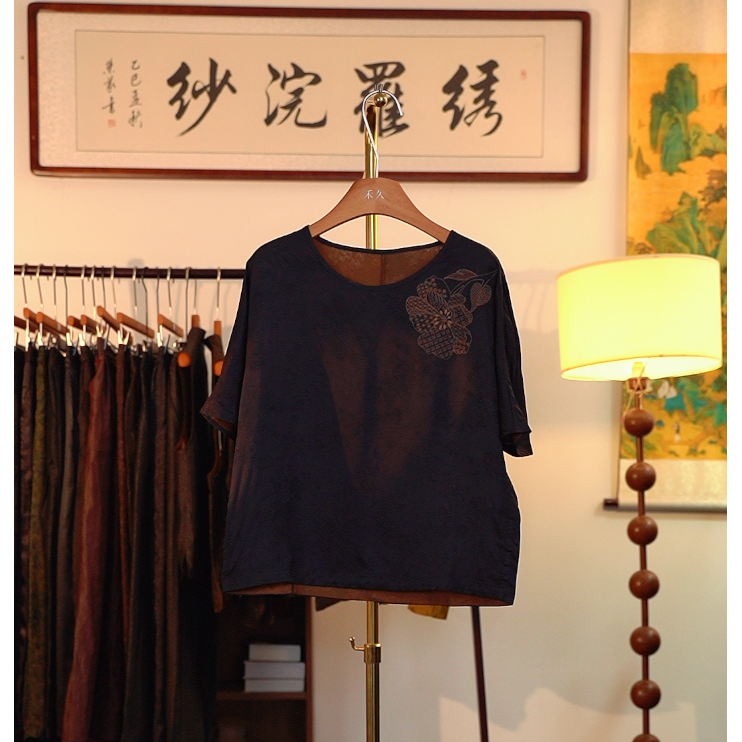 【云想陈先生-画舫闻箫】中式冬季双面穿外套5114