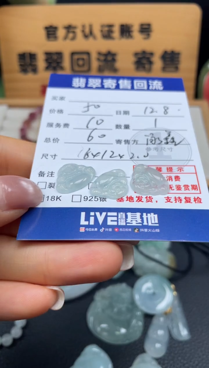 颈饰未镶嵌翡翠10151577