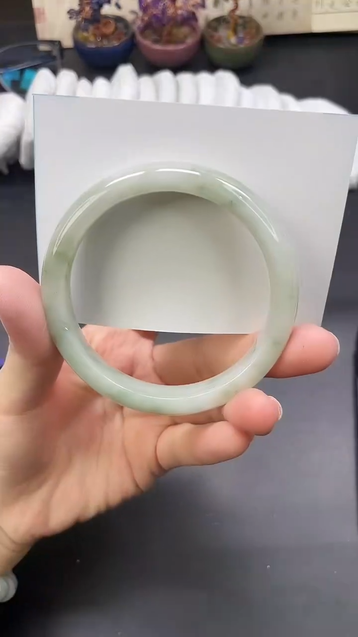 未镶嵌手镯石英质玉A85-62`63